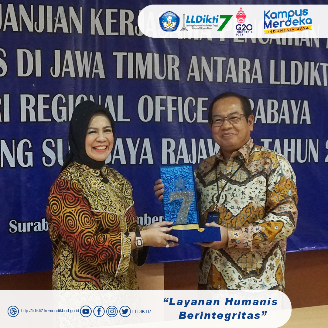 Optimalkan Pencairan Dana KIP-K Bagi Mahasiswa Baru, LLDIKTI Wilayah VII Tandatangani Perjanjian Kerja Sama dengan BRI Regional Office Surabaya