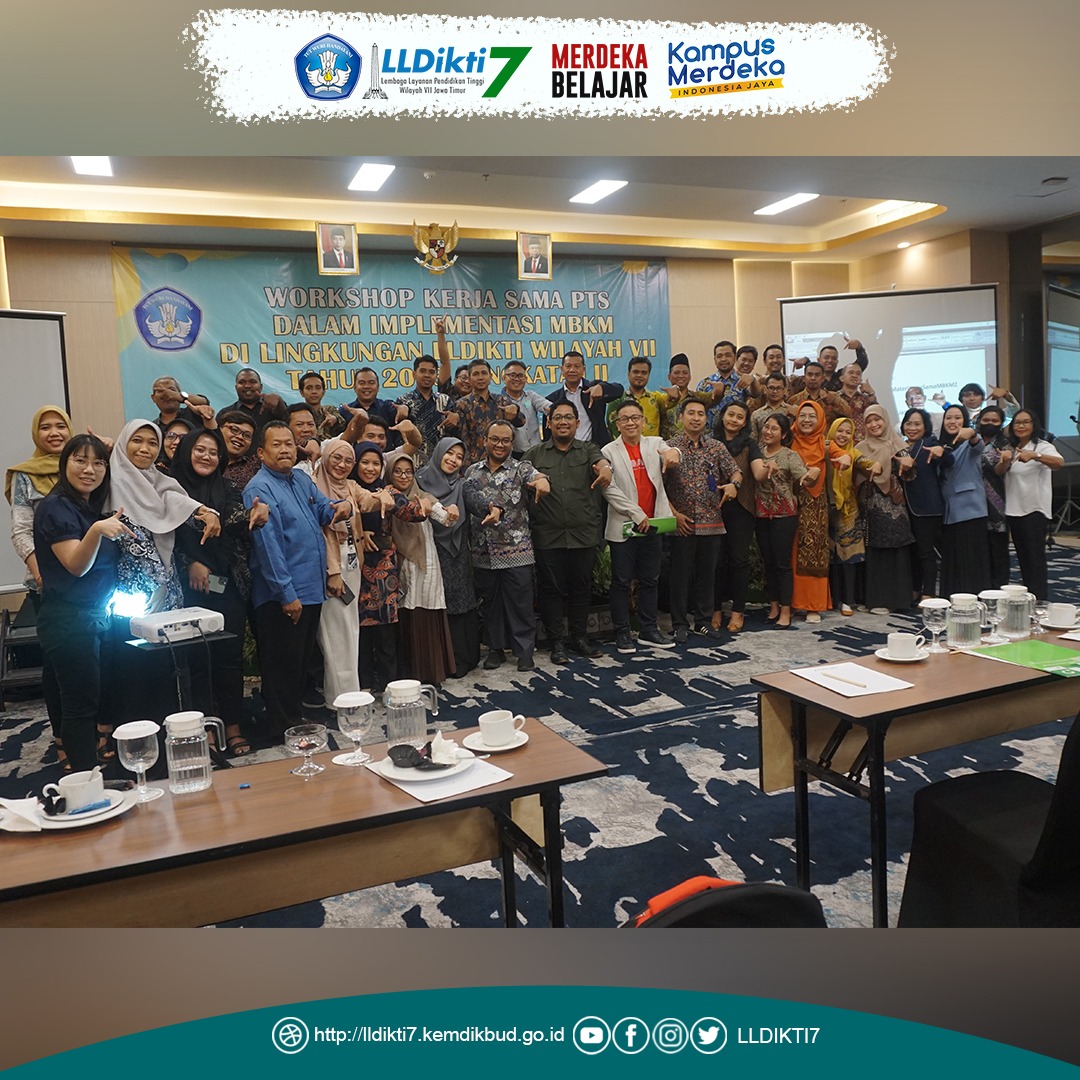 Dorong Kolaborasi dan Kerja Sama Perguruan Tinggi dalam MBKM LLDIKTI Wilayah VII Gelar Workshop Kerja Sama 