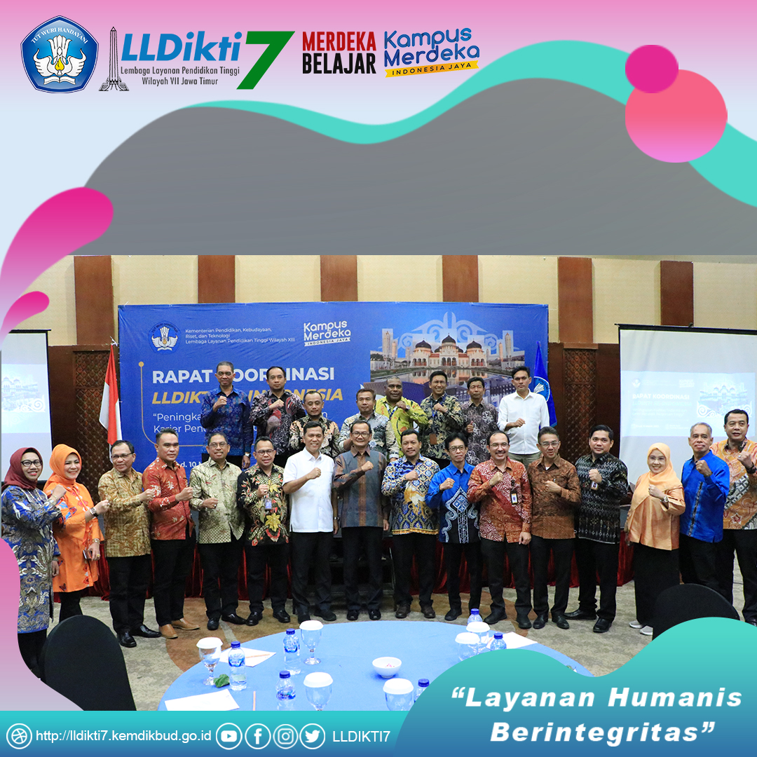 Pimpinan LLDIKTI Wilayah VII Hadiri Rapat Koordinasi LLDIKTI Se Indonesia Sekaligus Undangan Peresmian Gedung Kantor LLDIKTI Wilayah XIII Aceh