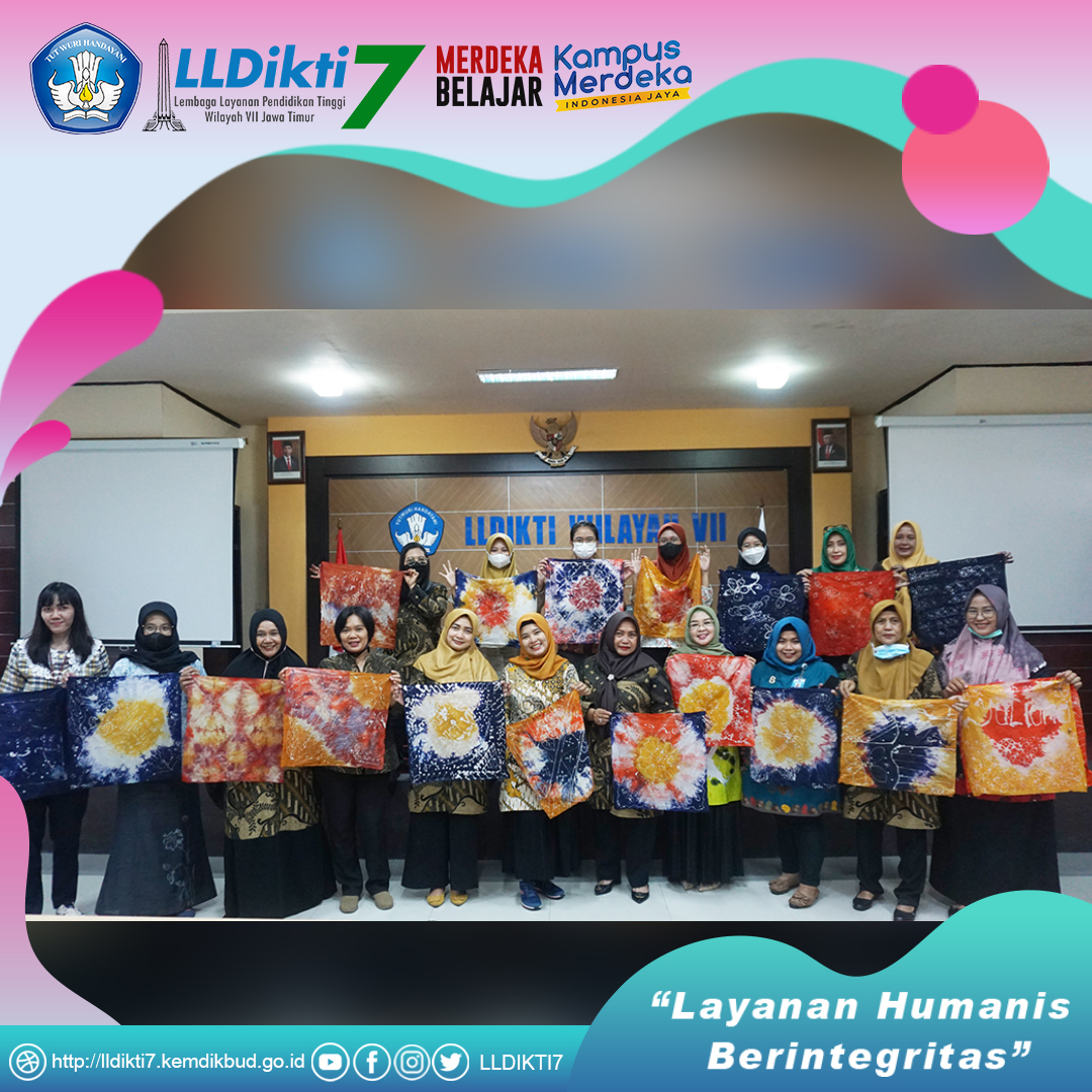 Lestarikan Batik DWP LLDIKTI Wilayah VII Gelar Pelatihan “kreativitas Batik Sebagai Penguat Budaya Bangsa”