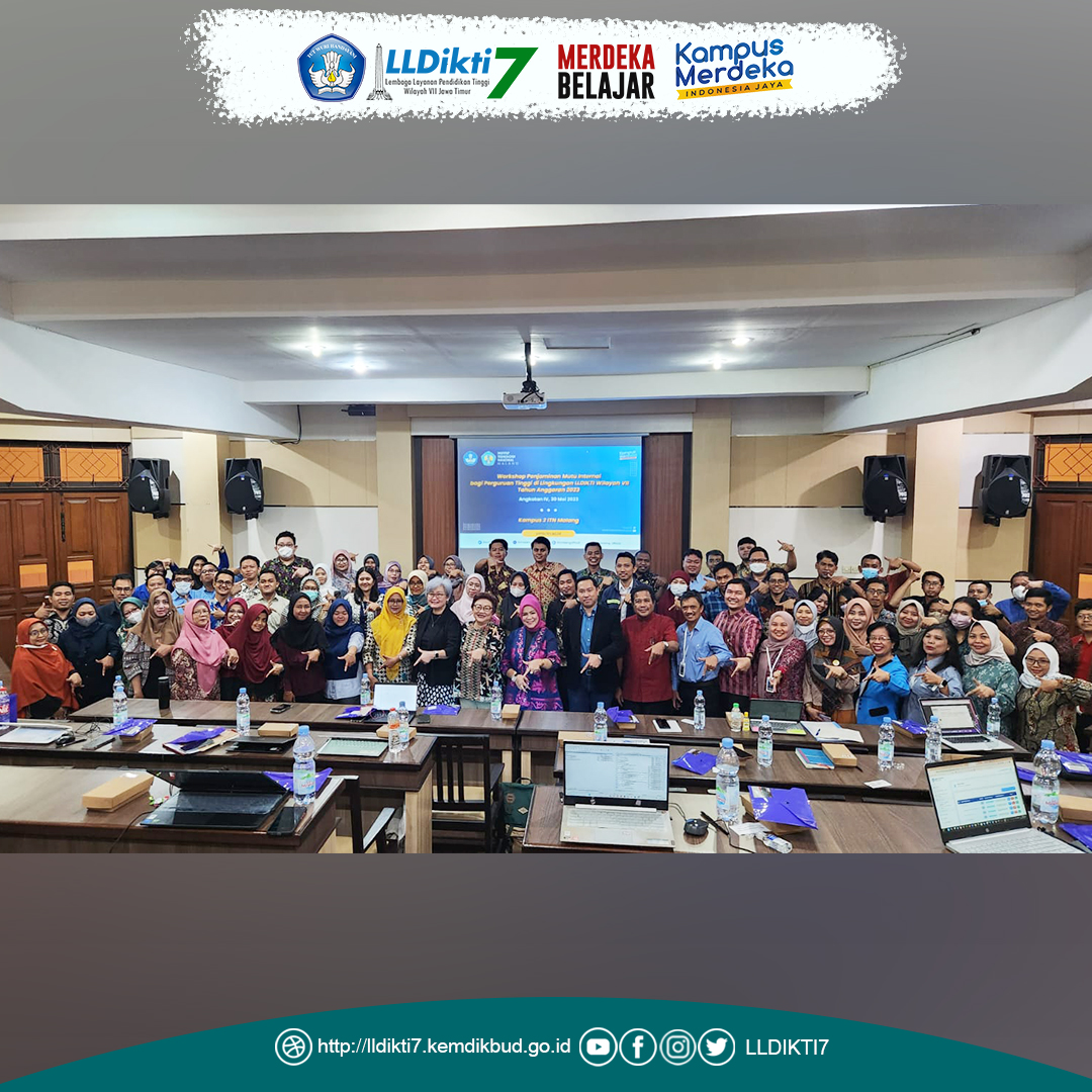 Perkuat SPMI LLDIKTI Wilayah VII Selenggarakan Workshop Penjaminan Mutu Internal