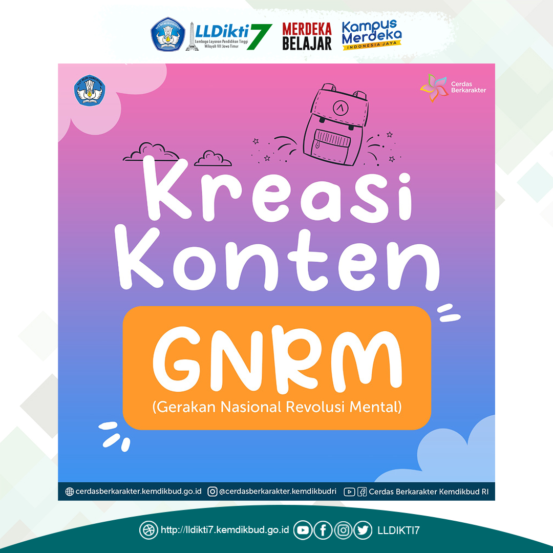 Kompetisi Konten Gerakan Nasional Revolusi Mental Tahun 2023