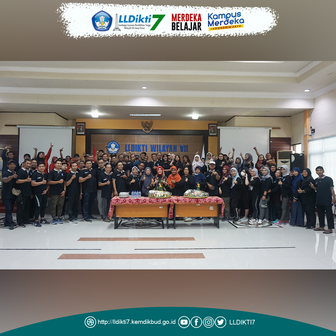 Semarak Peringatan HUT Ke-78 RI di LLDIKTI Wilayah VII