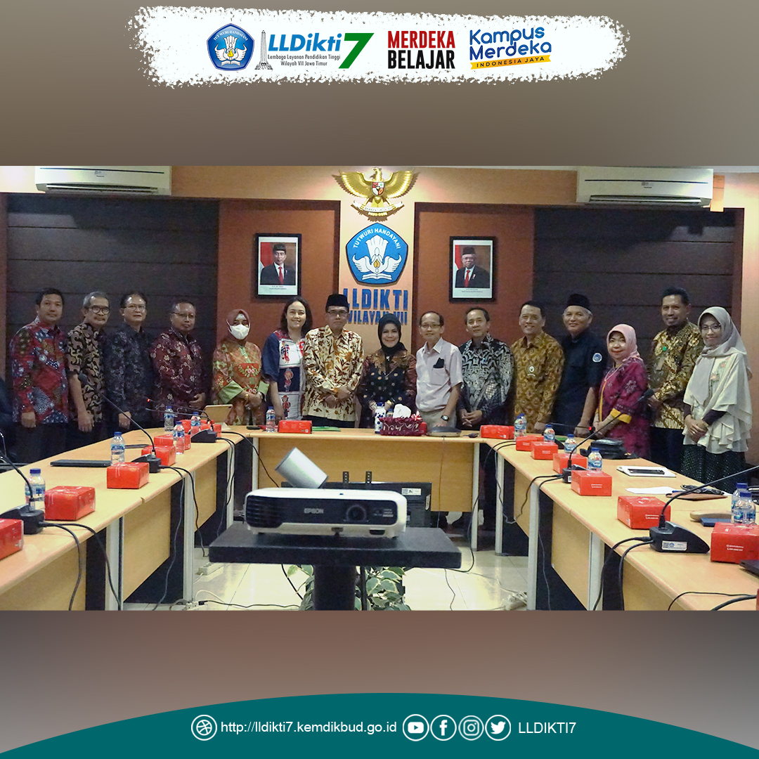 Kepala LLDIKTI Wilayah VII Terima Kunjungan Audiensi APTISI Wilayah VII
