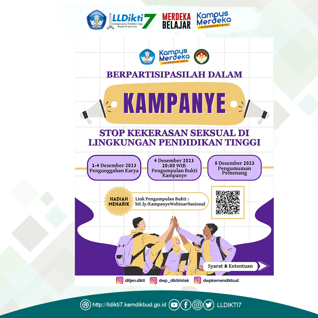 Kampanye “Stop Kekerasan Seksual di Lingkungan Perguruan Tinggi”
