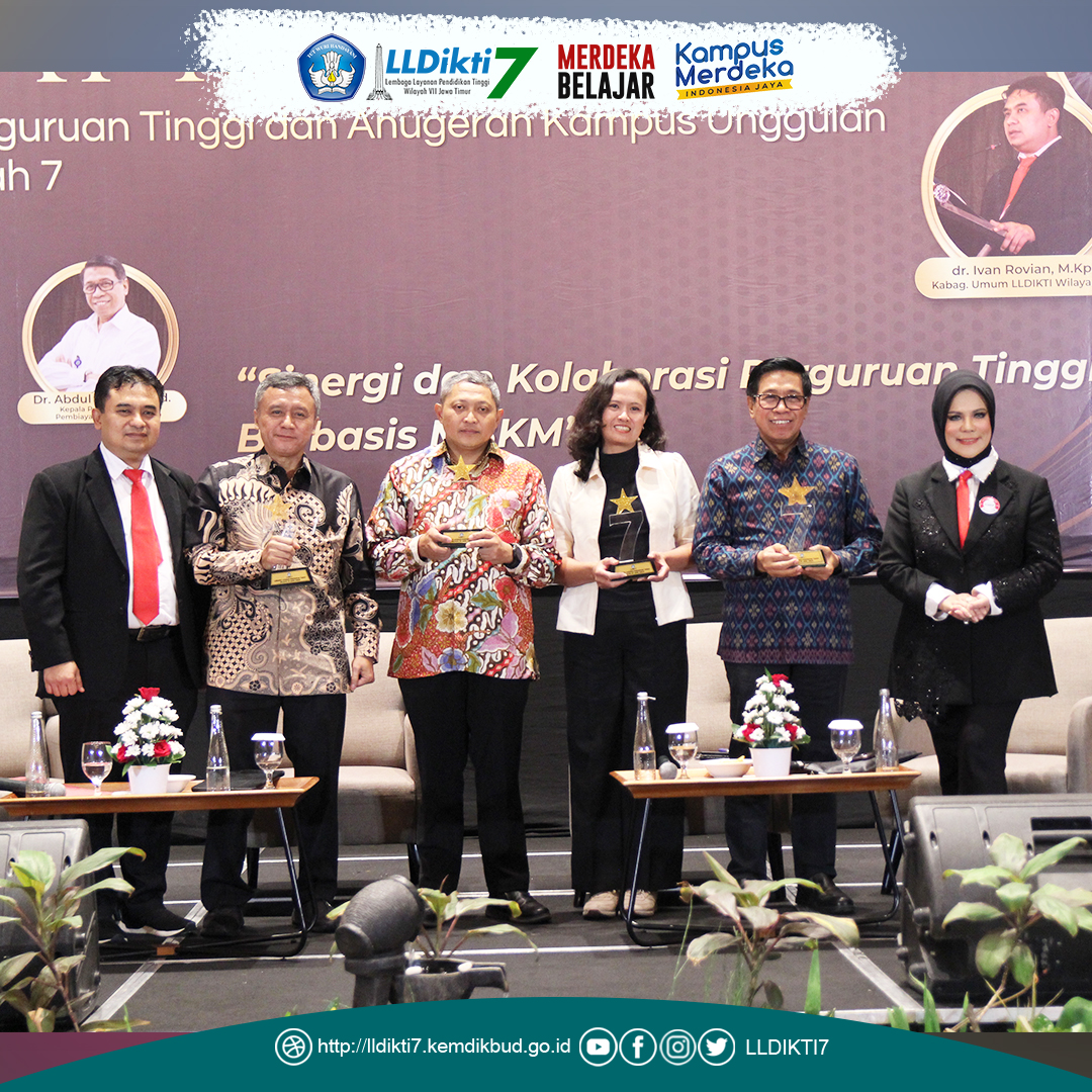 LLDIKTI Wilayah VII Sukses Gelar Rakerpim dan Anugerah Kampus Unggulan Tahun 2023 