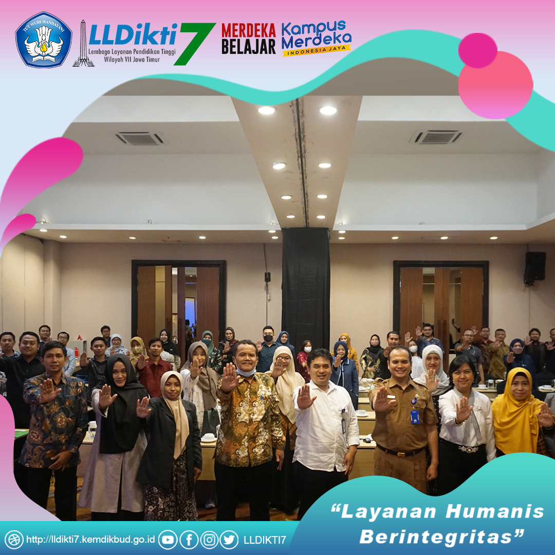 LLDIKTI Wilayah VII Aktif Gaungkan Anti Kekerasan Seksual pada Perguruan Tinggi Melalui Sosialisasi