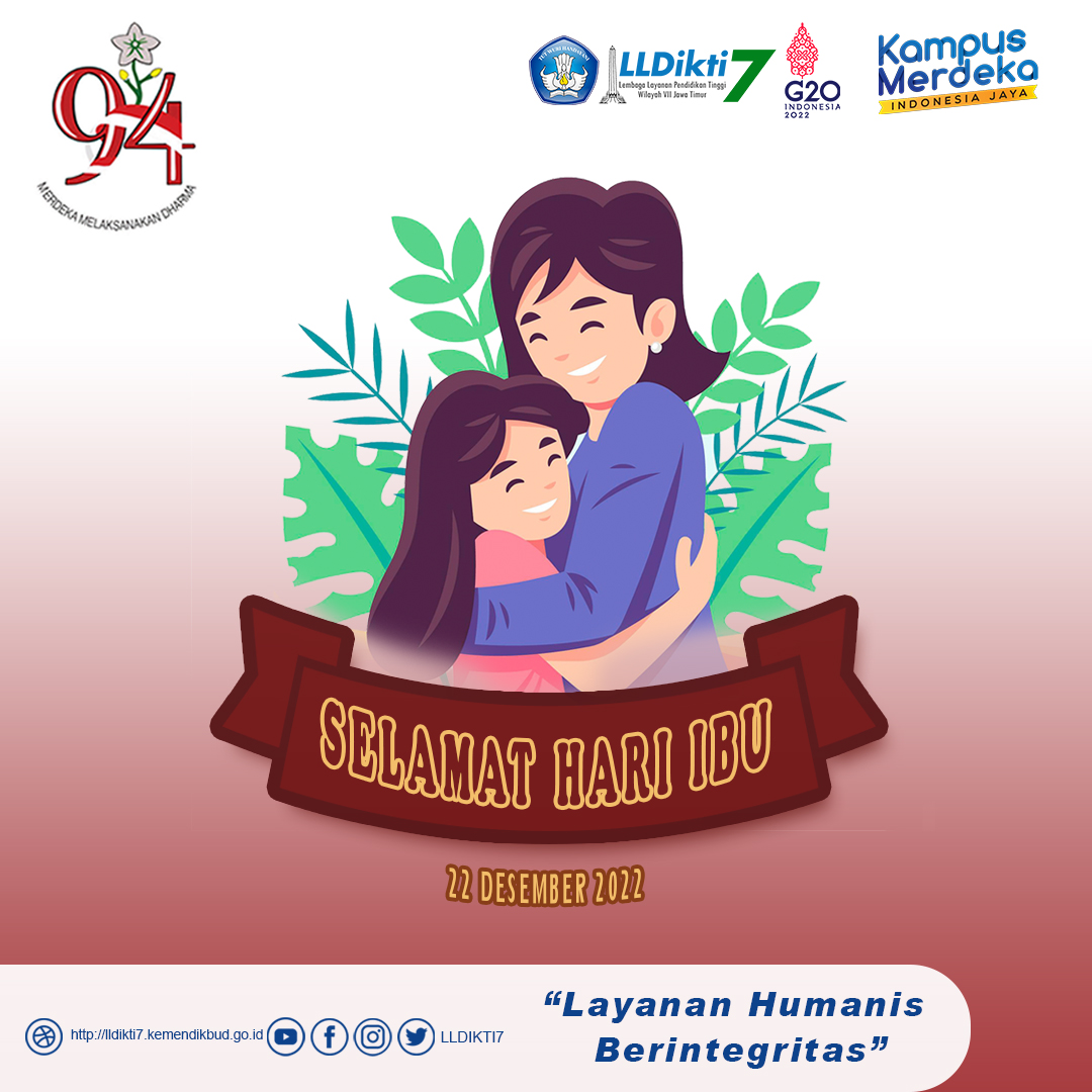 Selamat Hari Ibu 22 Desember 2022 Perempuan Berdaya Indonesia Maju
