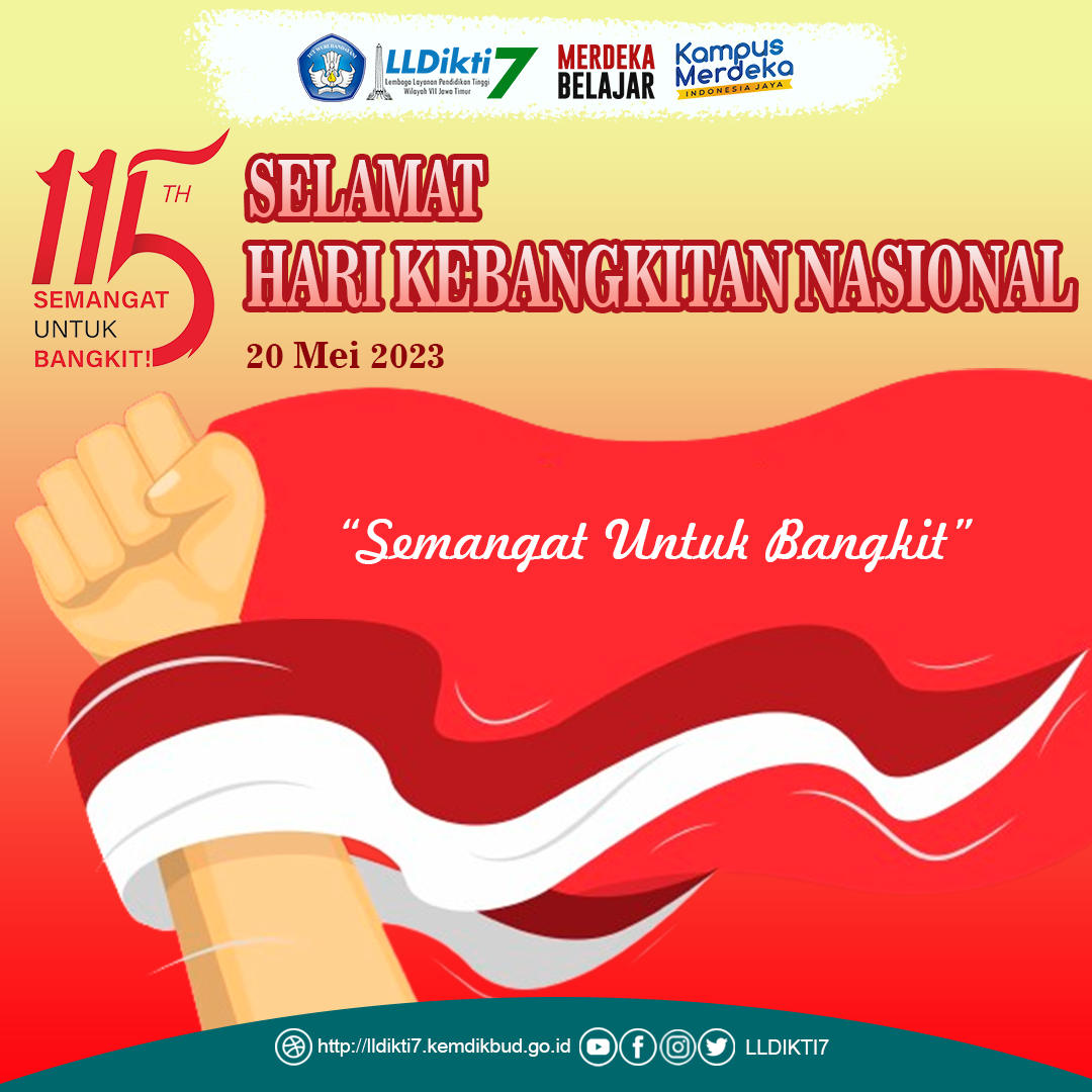 Selamat Hari Kebangkitan Nasional ke-115