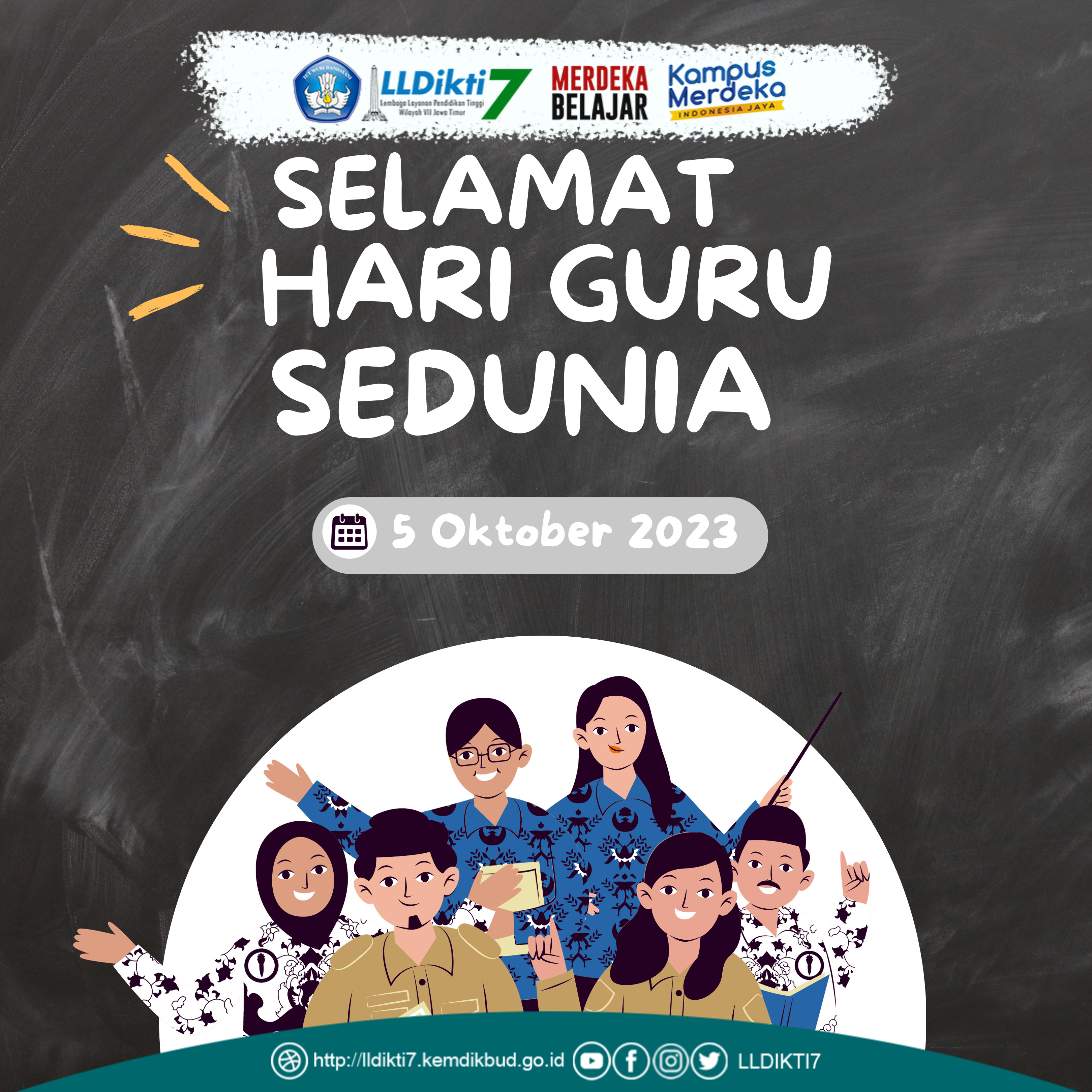 Selamat Hari Guru Sedunia 5 Oktober 2023