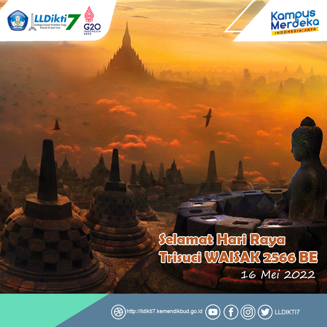 Selamat Hari Raya Trisuci WAISAK 2566 BE