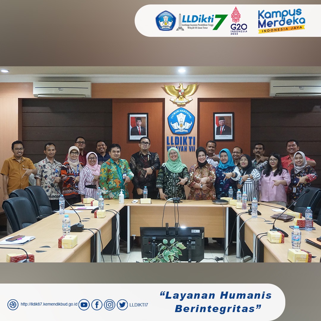 LLDIKTI Wilayah VII siap bersinergi dengan KPK dukung Implementasi Pendidikan Anti Korupsi