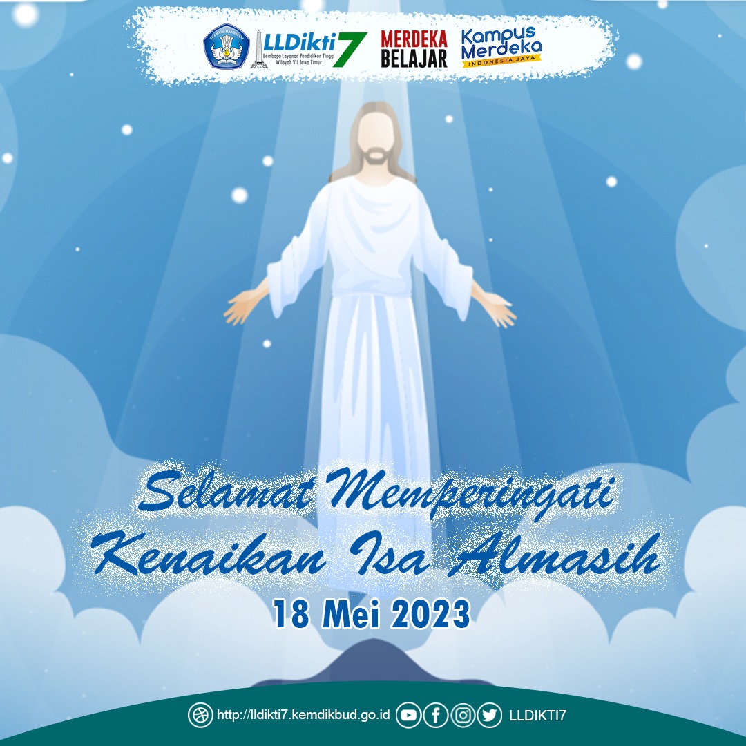 Hari Kenaikan Isa Almasih 18 Mei 2023