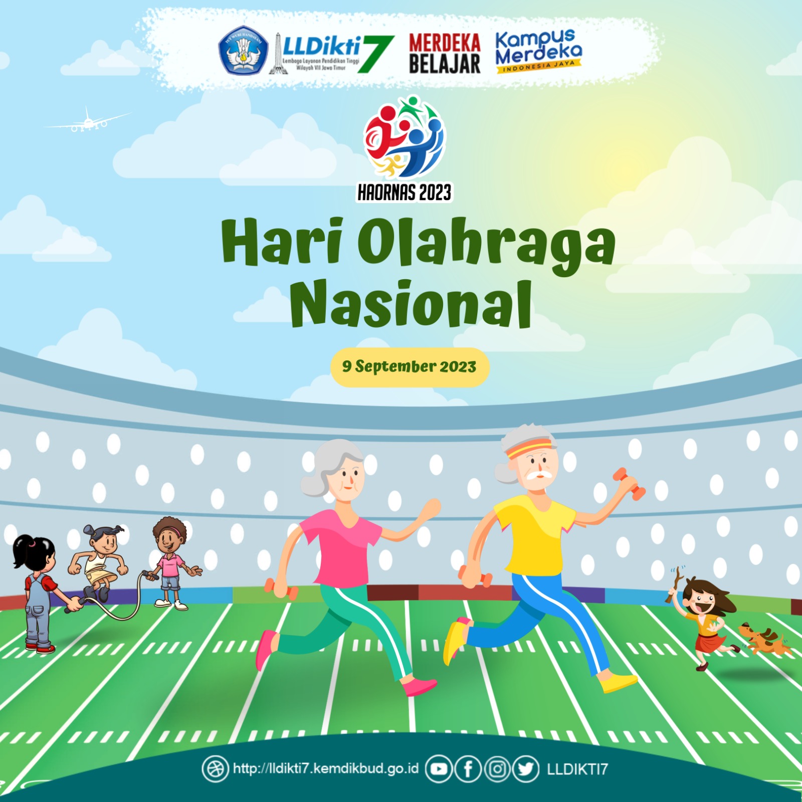 Hari Olahraga Nasional Tahun 2023