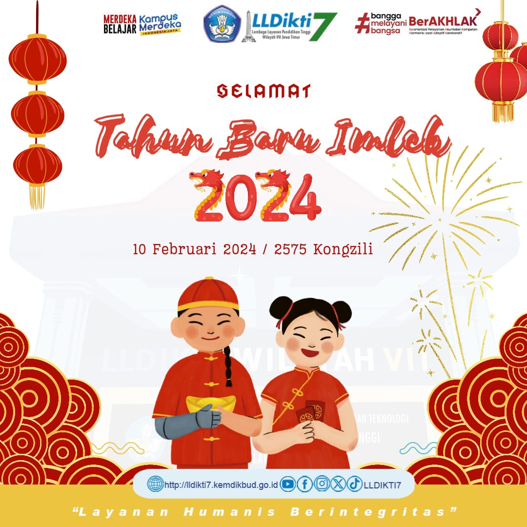 Selamat Tahun Baru Imlek 2575 Kongzili 