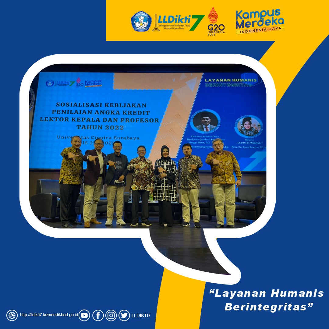 Langkah Sigap LLDIKTI Wilayah VII Menuju Penguatan SDM Dosen menuju World Class University di Jawa Timur
