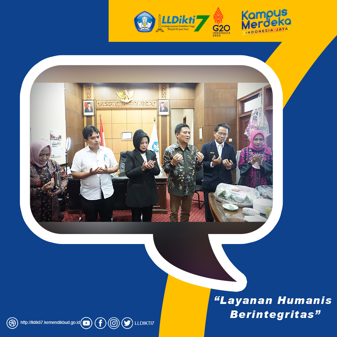 Membangun Keselarasan Melalui Temu Perdana dengan Prof. Dyah Sawitri, SE, MM, Kepala Lembaga LLDIKTI Wilayah VII yang Baru.