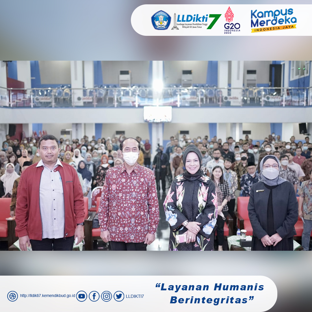 Peran PDDikti untuk Penguatan Perguruan Tinggi di Jawa Timur.