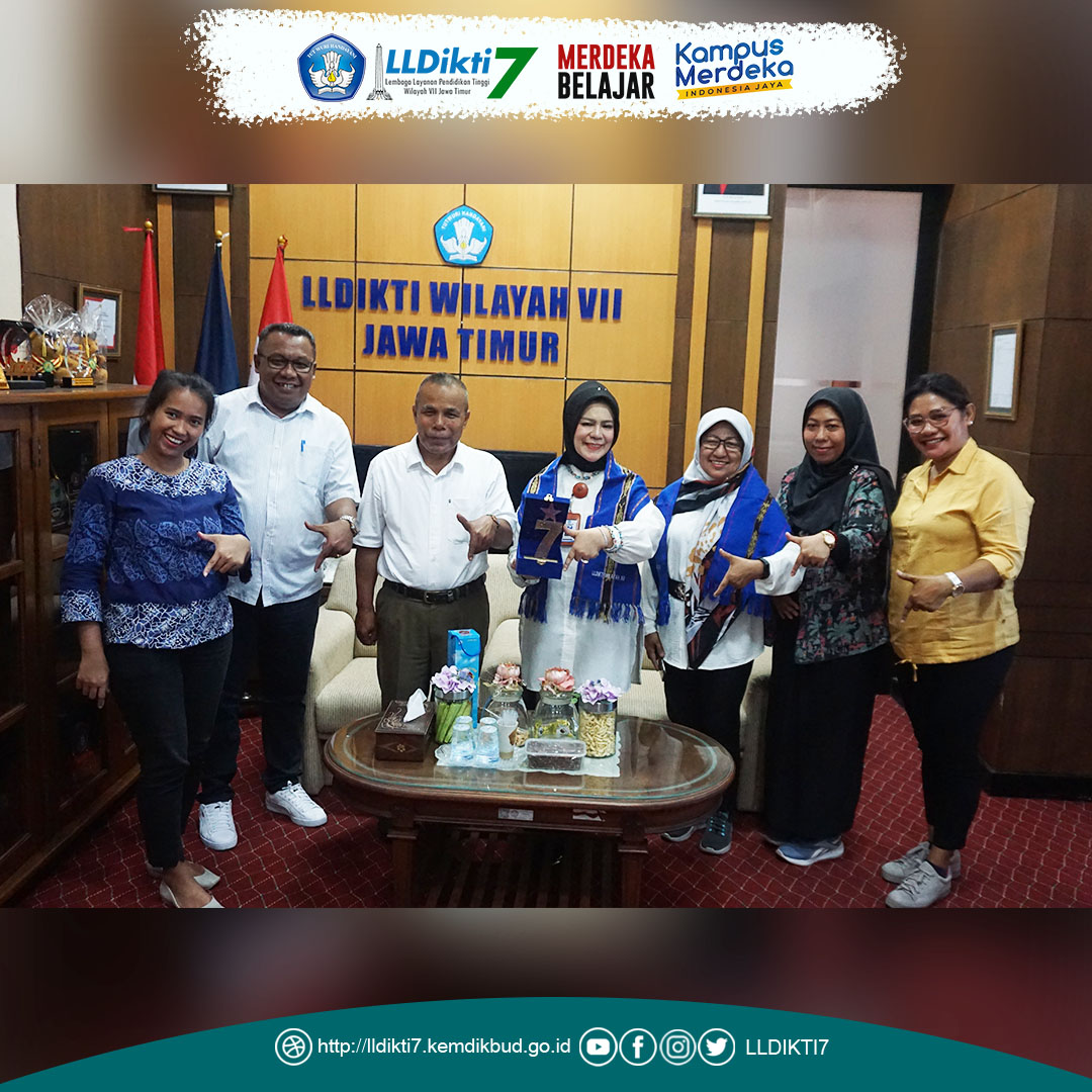 LLDIKTI Wilayah VII Terima Kunjungan Benchmarking LLDIKTI Wilayah XII