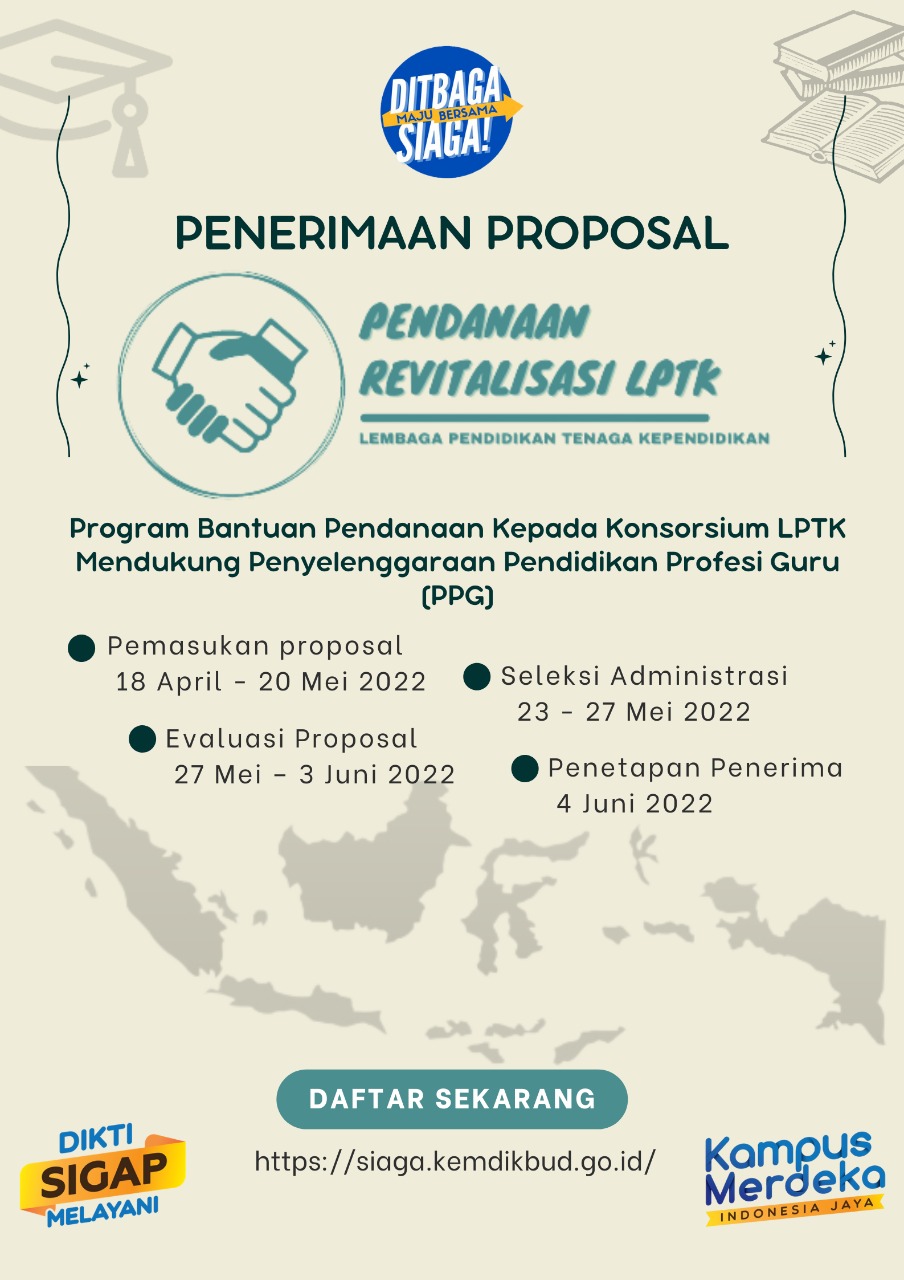 Penerimaan Proposal Pendanaan Revitalisasi LPTK